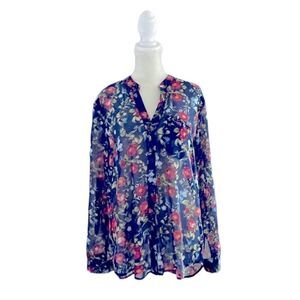 Kut From The Kloth NWT Sinclair floral button up shirt Size medium